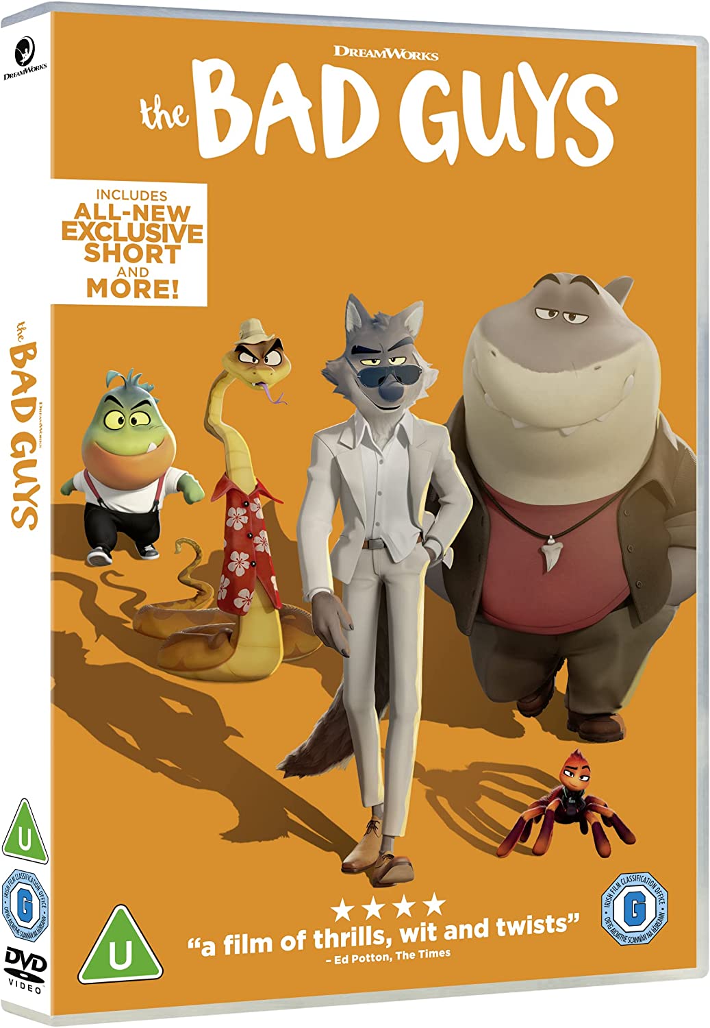 The Bad Guys – Animation [2022] [DVD]