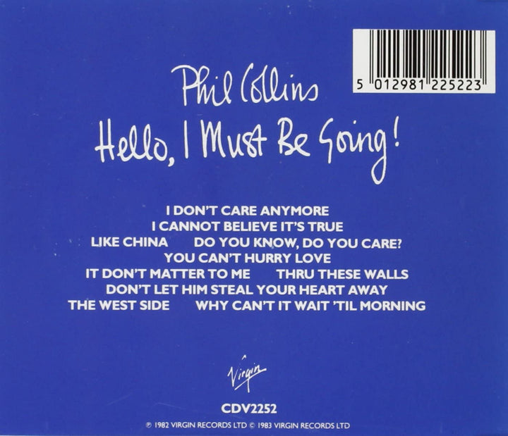 Phil Collins – Hallo, ich muss gehen! [Audio-CD]