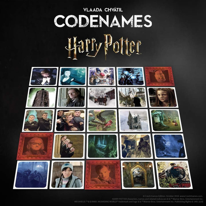 Codenames Harry Potter Edition Party-Brettspiel von Vlaada Chvatil USAopoly