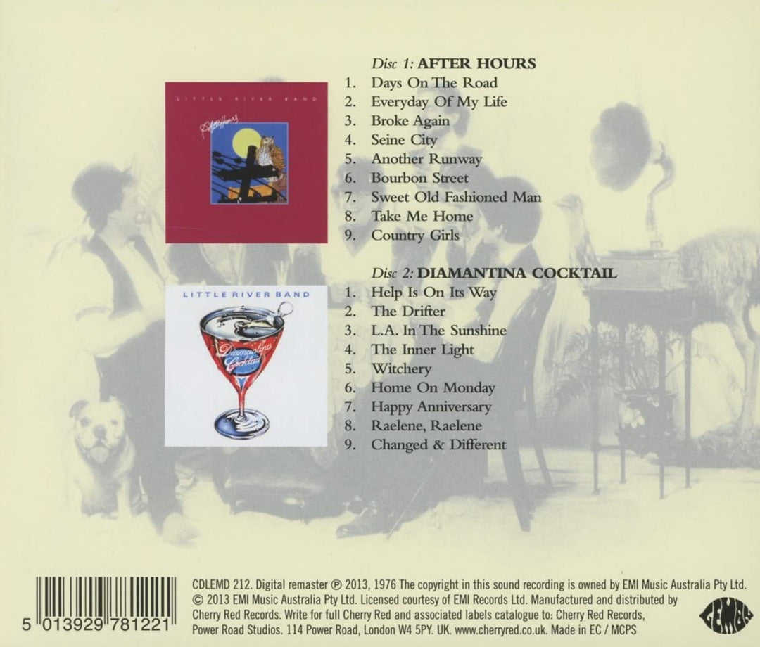 Little River Band – After Hours / Diamantina Cocktail [Audio CD]