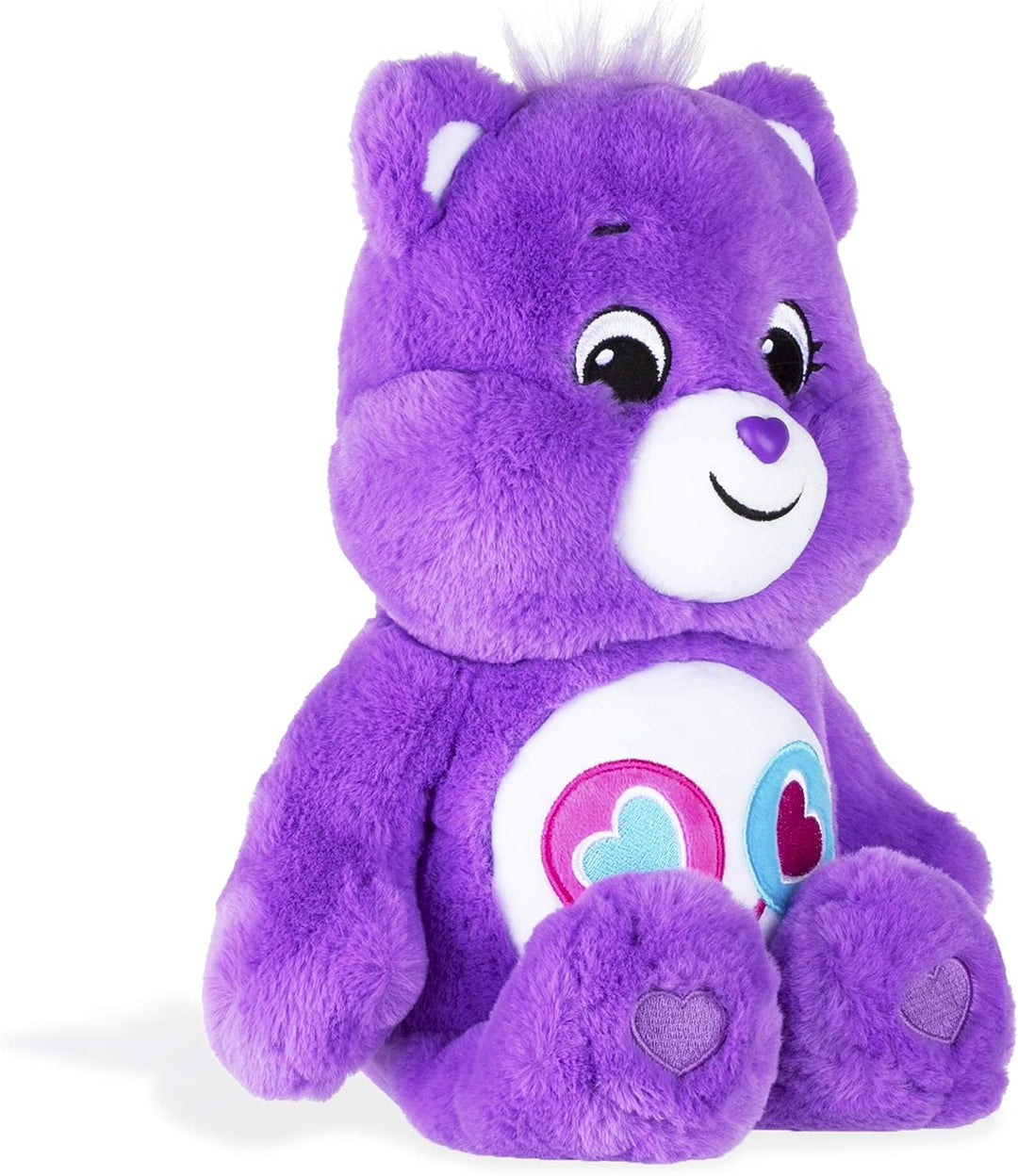 Care Bears 22063 14 Zoll mittelgroßer Plüsch-Share-Bär, süßes Plüschtier zum Sammeln, Kuscheltiere für Kinder, Stofftiere für Mädchen und Jungen, süße Teddys, geeignet für Mädchen und Jungen ab 4 Jahren