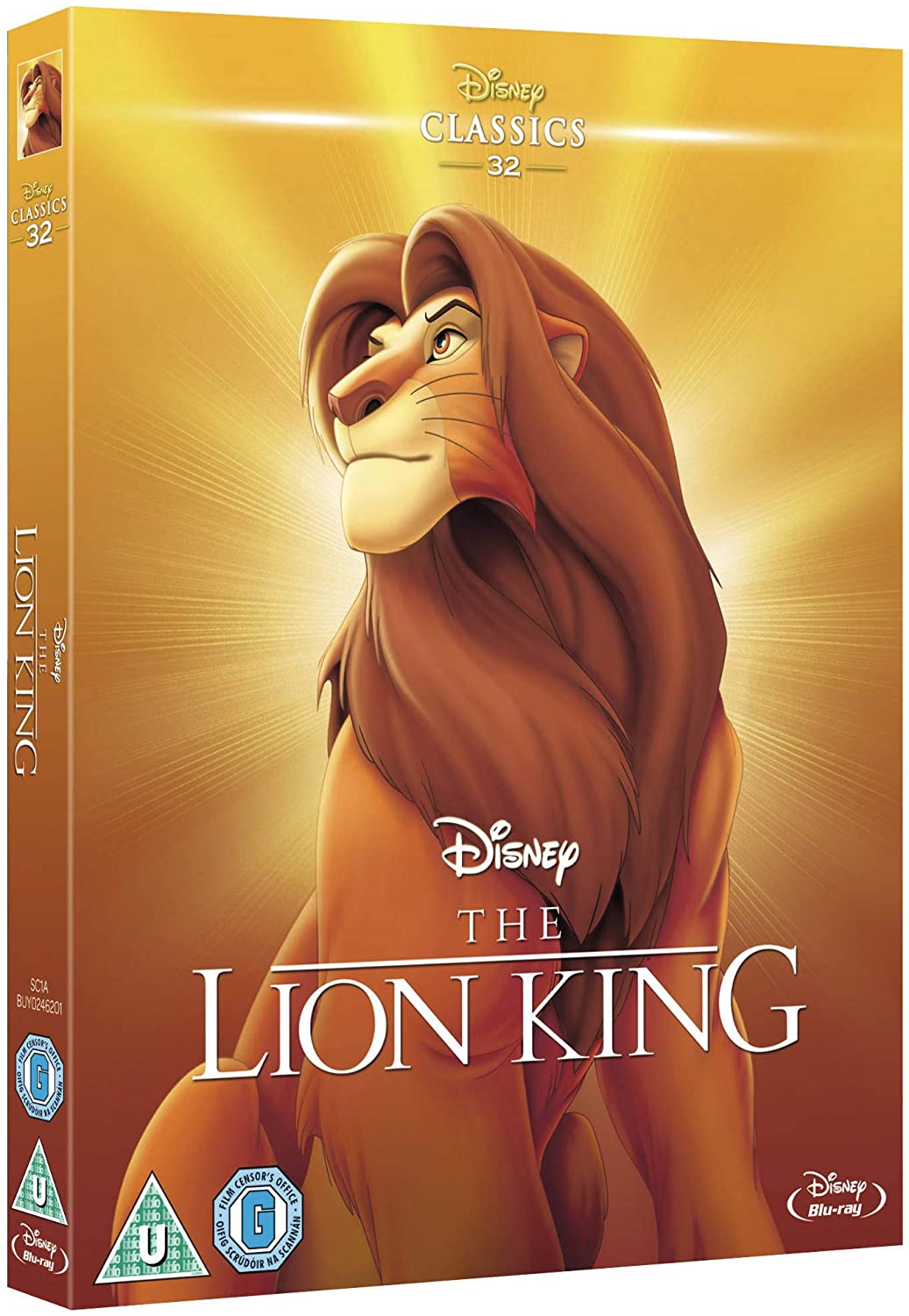 The Lion King [Region Free] - Adventure/Musical [Blu-Ray]