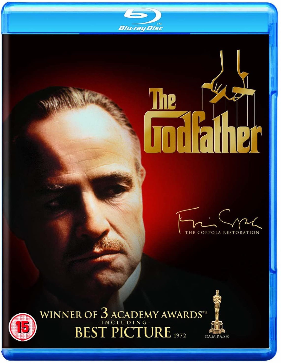 The Godfather [1972] [Region Free] - Crime/Drama [Blu-ray]