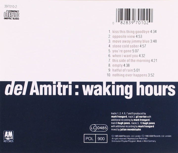 Del Amitri - Waking Hours [Audio-CD]