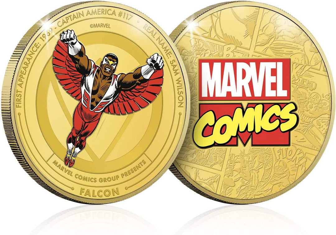 The Koin Club Marvel Gifts Classic Heroes Sammler-Gedenkgoldmünze –