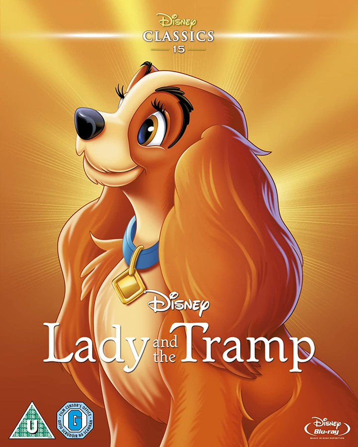 Lady and the Tramp [Region Free] – Musical/Familie [Blu-ray]