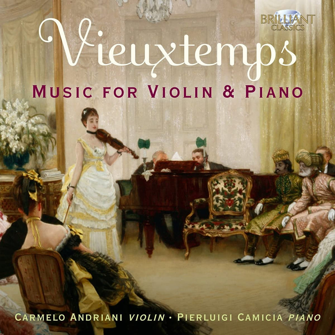 Vieuxtemps: Musik für Violine und Klavier [Audio-CD]