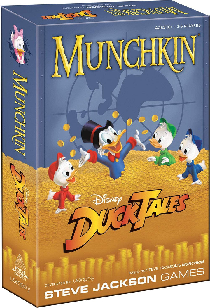 Steve Jackson Games – Munchkin: Ducktales – Brettspiel