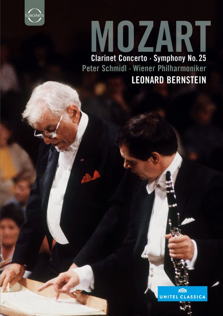 Bernstein dirigiert Mozart: Klarinettenkonzert und Symphonie Nr. 25 [DVD] [2006]