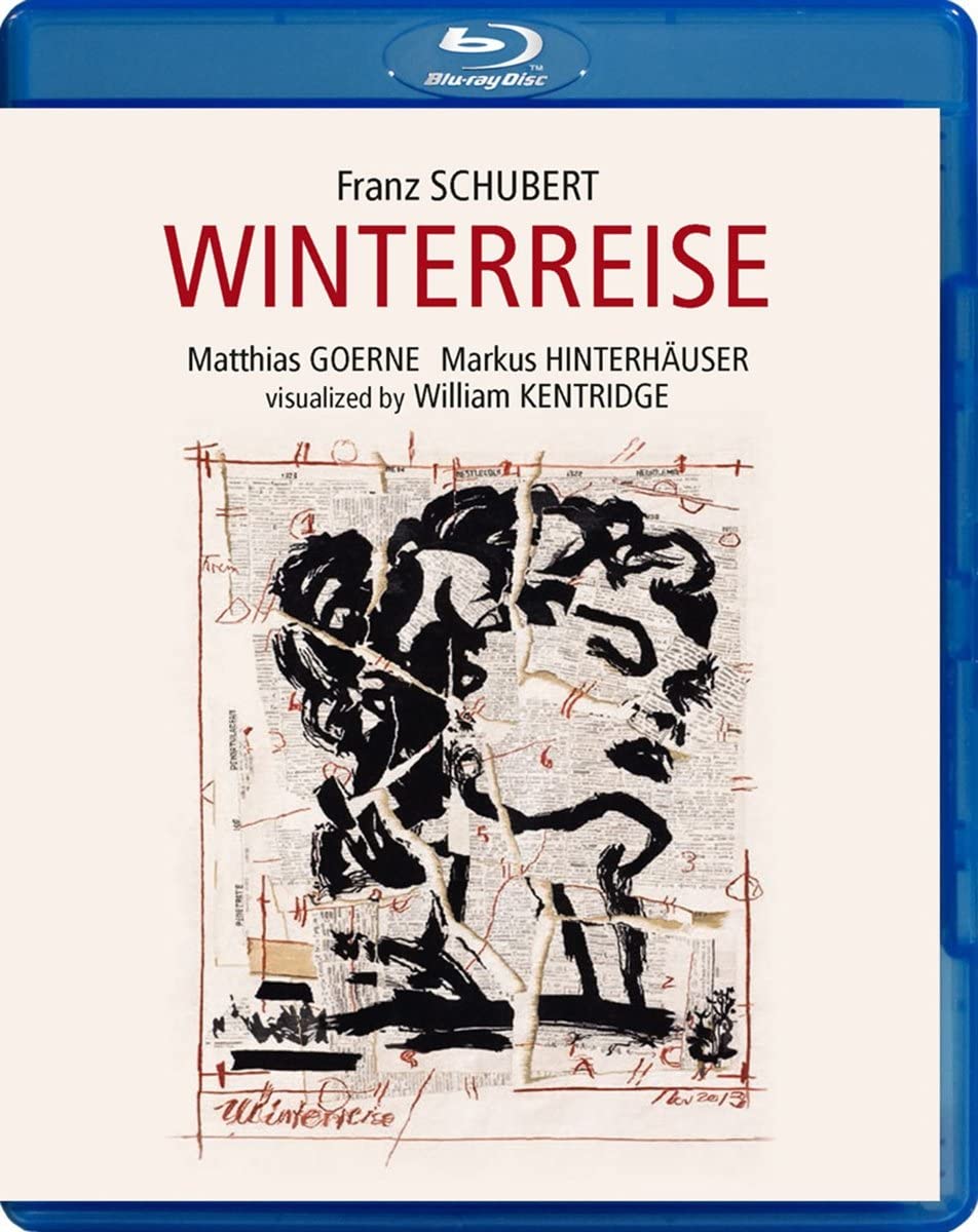 Schubert: Winterreise – Visualisiert von William Kentridge [Matthias Goerne; Markus Hinterhäuser] [C Major Entertainment: 738104] [Blu-ray] [2017] [Blu-ray]