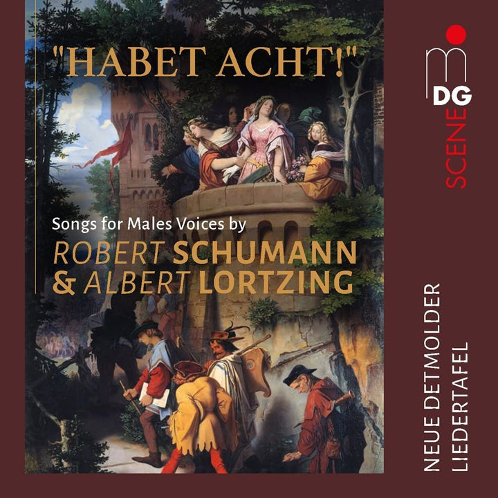 Lieder für Männerstimmen von Schumman &amp; Lortzing [Audio-CD]