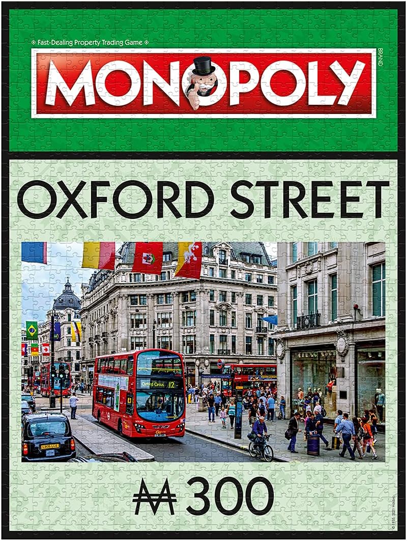 Oxford Street Iconic Monoply Puzzlespiel