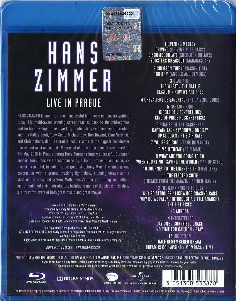 Live in Prag - [Blu-Ray]