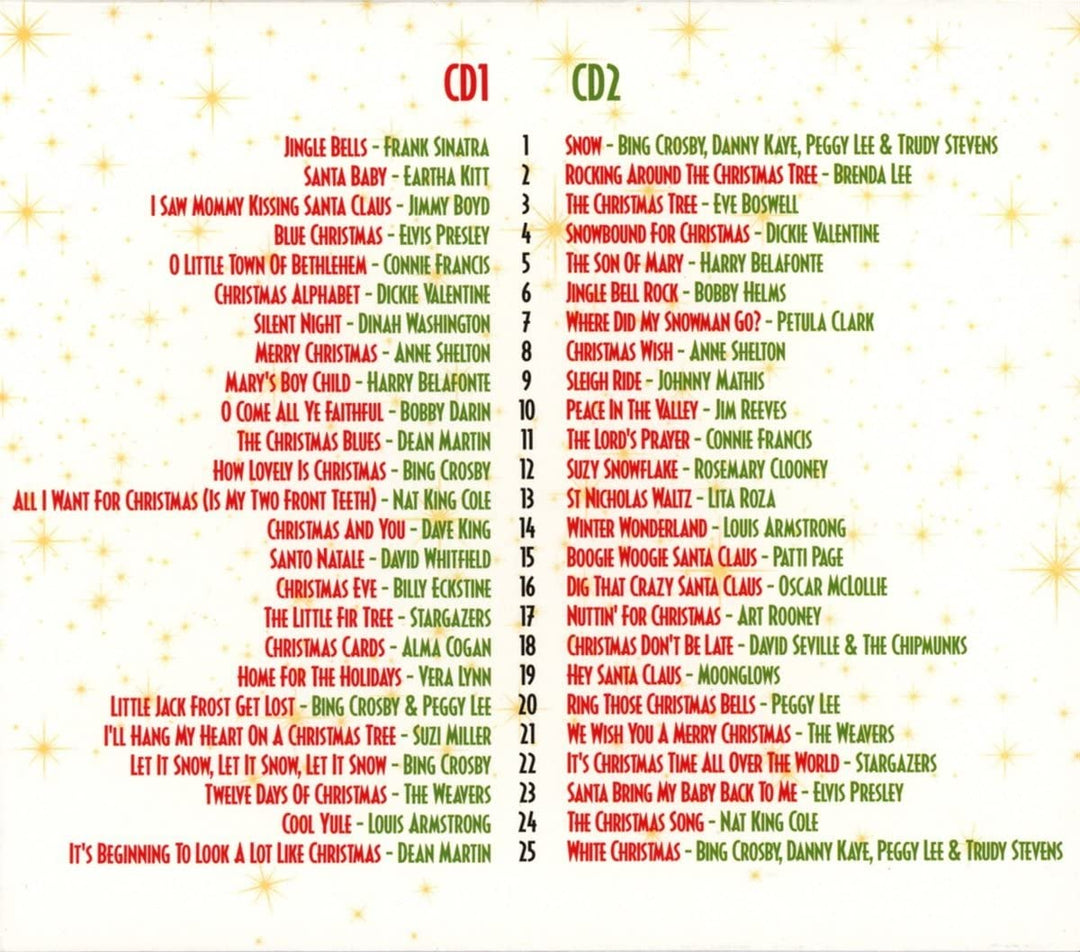 Weihnachtshits der 1950er Jahre [Audio-CD]