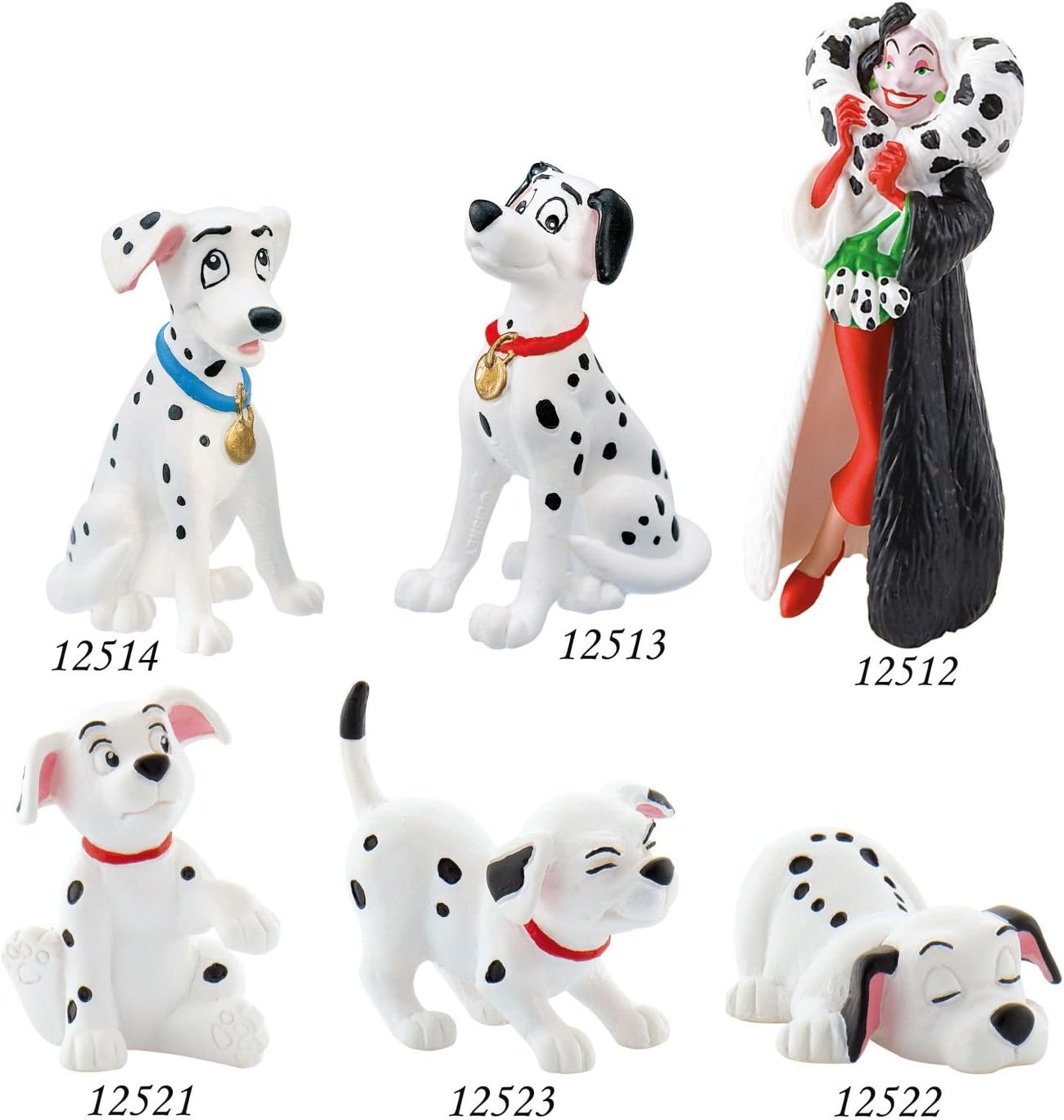 Bullyland Disney 101 Dalmatians Pongo Figure Cake Topper Yachew