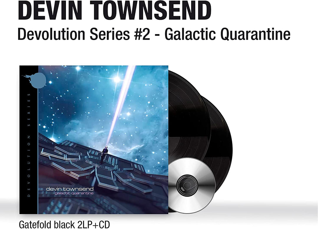 Devin Townsend – Devolution Series #2 – Galactic Quarantine Black [Vinyl]