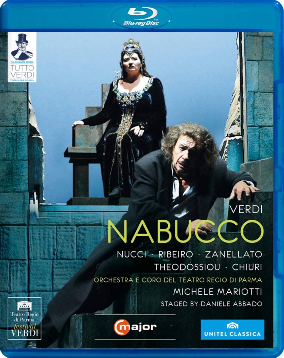 Verdi: Nabucco (Abbado 2009) (Nucci/ Ribeiro/ Surian/ Theodossiou/ Chiuri/ Orchestra e Coro del Teatro Regio di Parma/ Michele Mariotti/ Daniele Abbado) (C-Dur: 720504) [2012] – dRAMA [DVD]