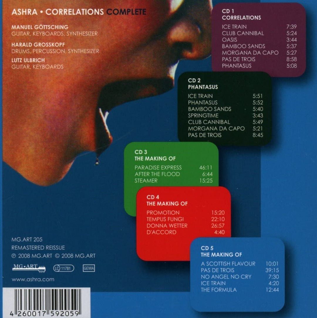 Ashra – CORRELATIONS COMPLETE [Audio CD]