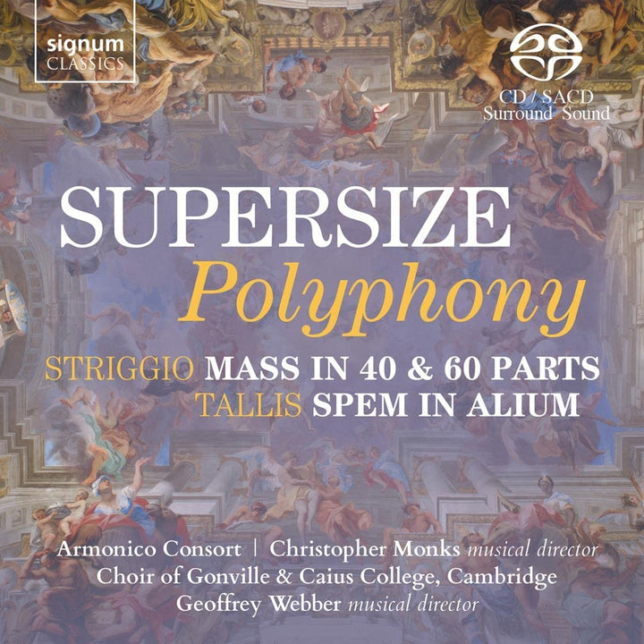 Armonico Consort – Supersize Polyphony [Audio CD]