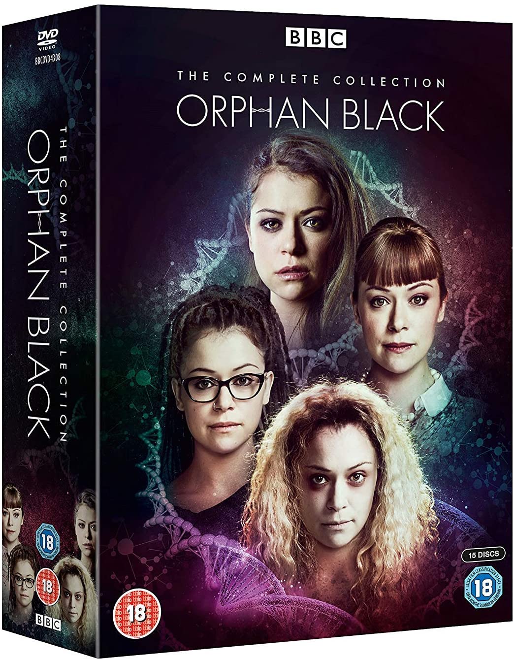 Orphan Black – The Complete Collection [2018] – Drama [DVD]