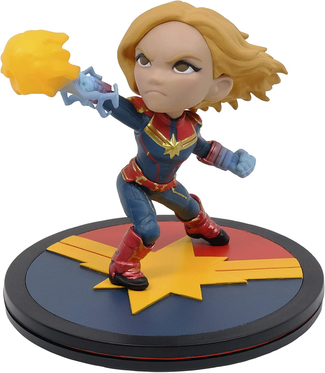 Quantum Mechanix Captain Marvel Q-Fig Figur Captain Marvel 9 cm