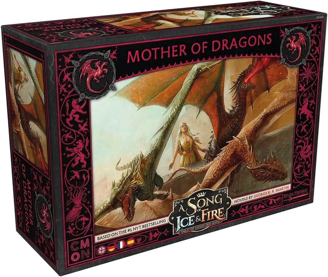 CMON Asmodee Ein Lied aus Eis und Feuer – Mutter der Drachen | Erweiterung | Tischplatte