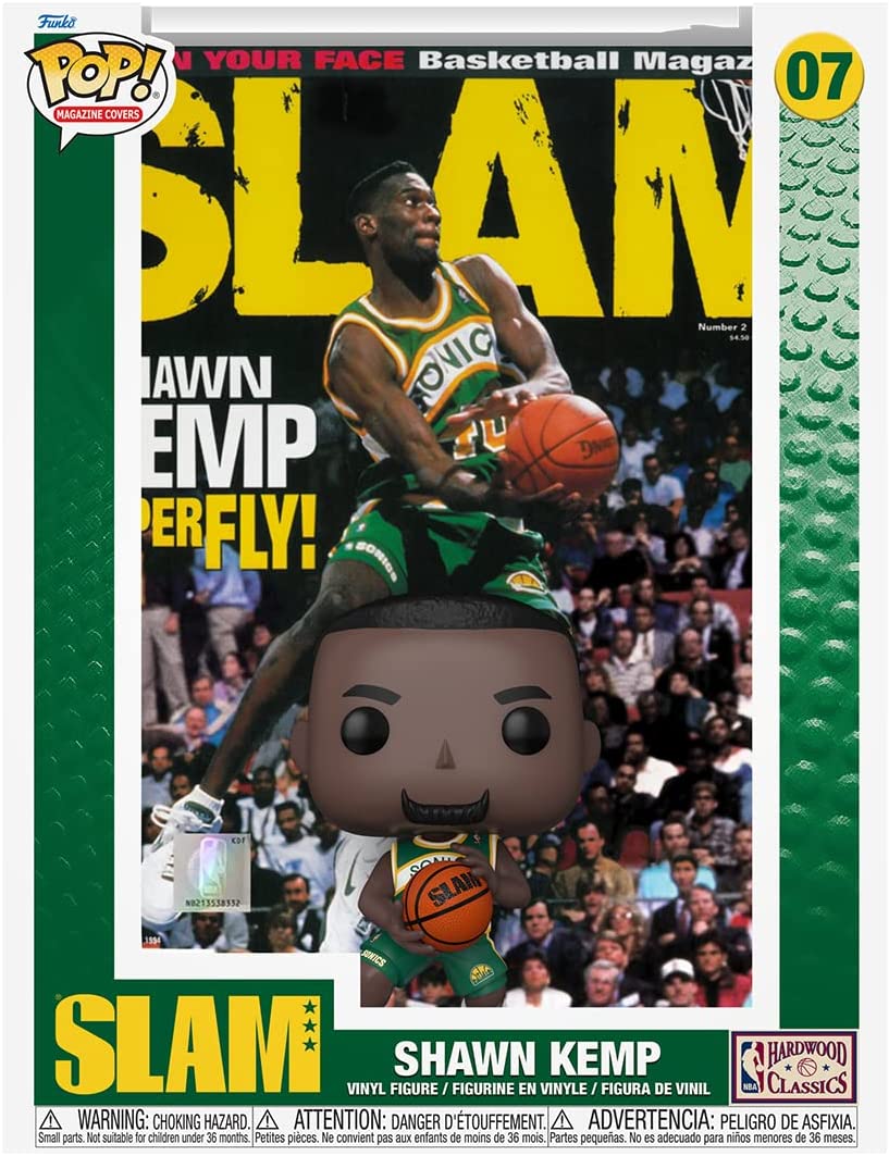 NBA Cover: SLAM - Shawn Kemp Funko 64003 Pop! Vinyl #07