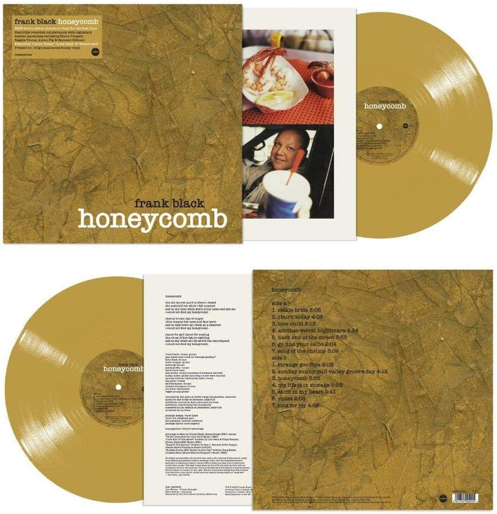 Frankblackfrancis – Honeycomb [140-Gramm-Vinyl in der Farbe „Translucent Honey“]