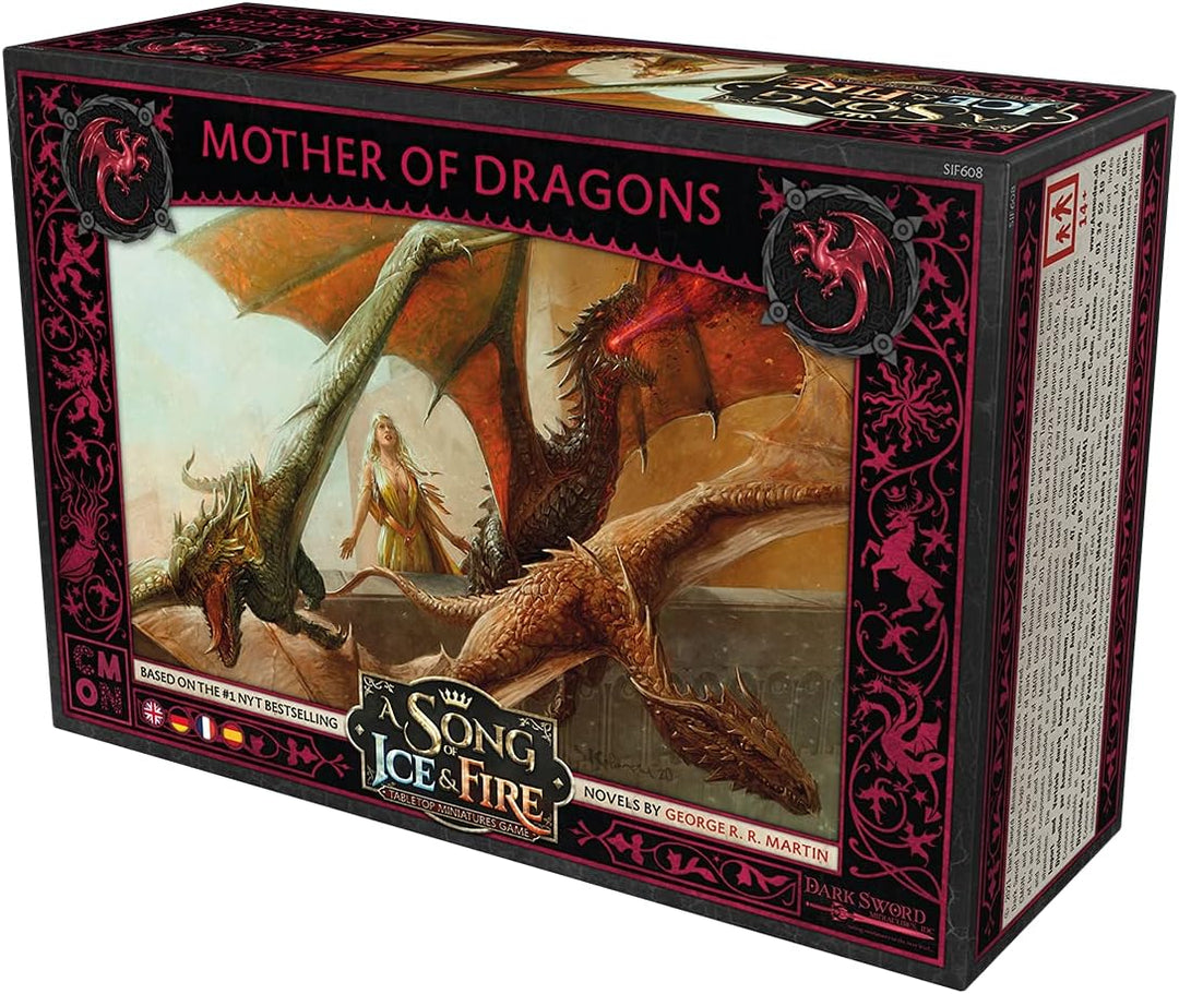 CMON Asmodee Ein Lied aus Eis und Feuer – Mutter der Drachen | Erweiterung | Tischplatte