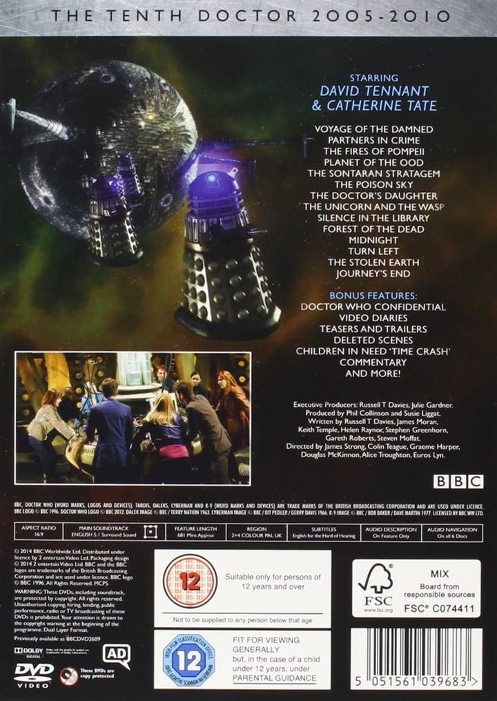 Doctor Who – Serie 4 – Science-Fiction [DVD]