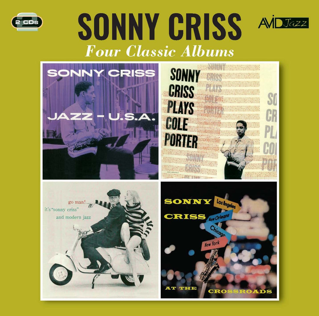 Sonny Criss – Vier klassische Alben (Jazz USA / Plays Cole Porter / Go Man! / At The Crossroads) [Audio-CD]