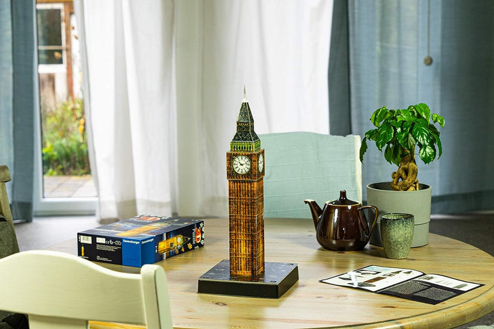 Ravensburger Big Ben 3D-Puzzle für Erwachsene und Kinder ab 8 Jahren – 216 Teile