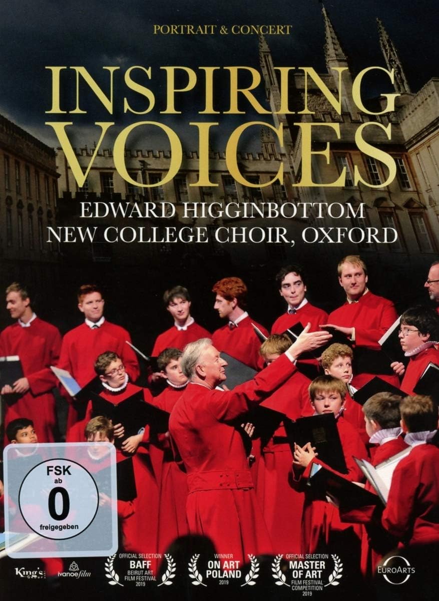 Inspirierende Stimmen – Edward Higginbottom &amp; New College Choir [DVD] [2021] 