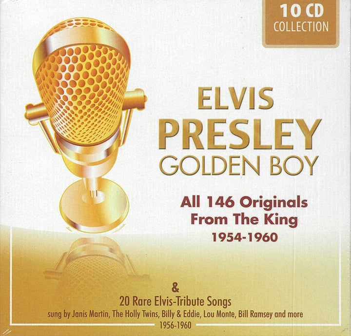 Elvis Presley – Elvis Presley: Golden Boy – Alle 146 Originale von The King 1954–1960 [Audio-CD]