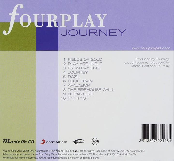 Fourplay - Journey [Audio CD]