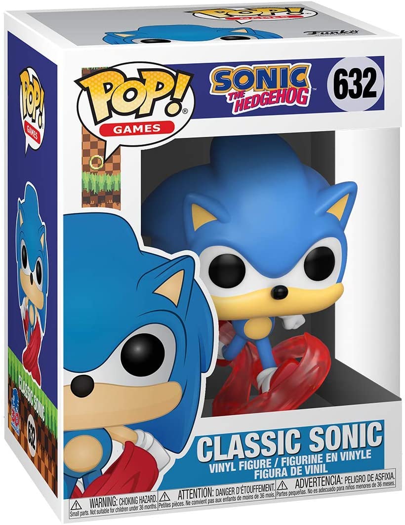 Sonic The Hedgehog Klassieke Sonic Funko 51964 Pop! Vinyl #632