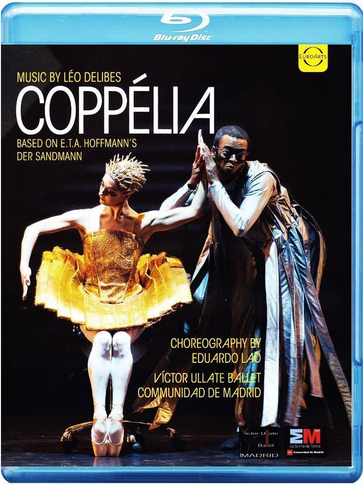 Delibes: Coppelia [Victor Ullate Ballet Communidad de Madrid, Eduardo Lao] [2014] [Region Free] – [Blu-Ray]