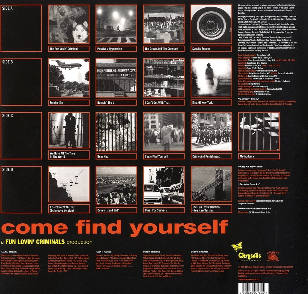 Fun Lovin' Criminals – Come Find Yourself [Vinyl]