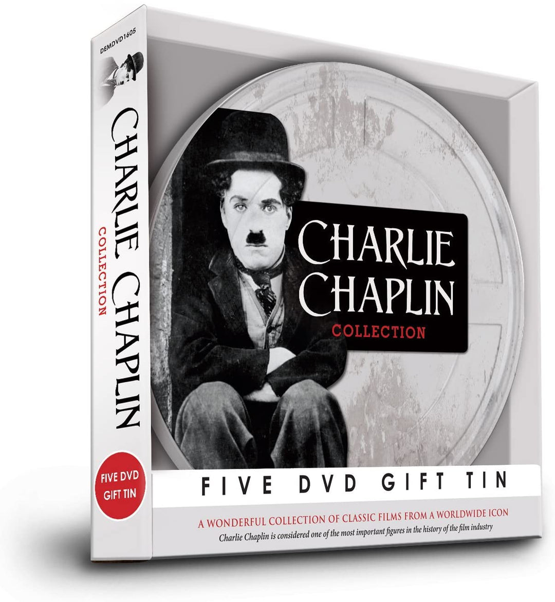 Charlie Chaplin Film Reel Collection GESCHENKDOSE] – Komödie [DVD]