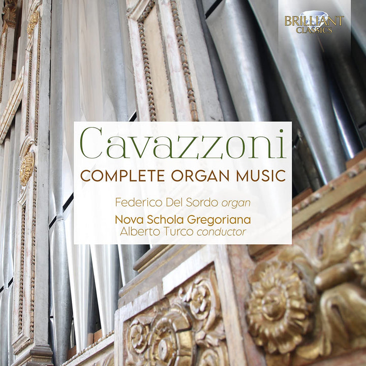 Cavazzoni: Komplette Orgelmusik [Audio-CD]