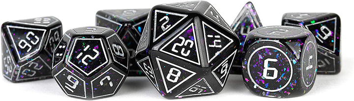 Framed Void 16mm Resin Poly Dice Set