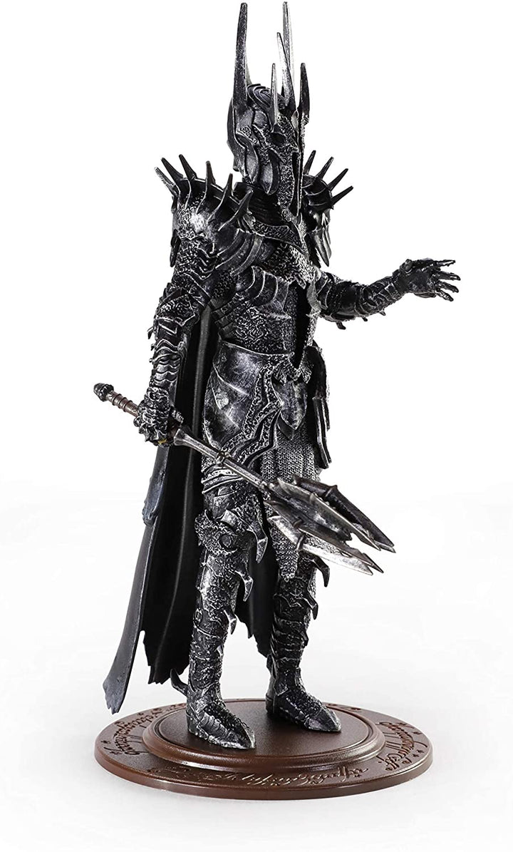 The Noble Collection LoTR Bendyfigs Sauron - Officially Licensed 19cm (7.5 inch) Lord Of The Rings Bendable Posable Collectable Doll Figures With Stand