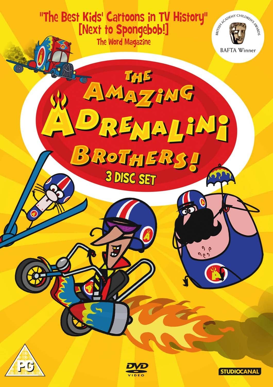 Die erstaunlichen Adrenalini-Brüder – Animation [DVD]