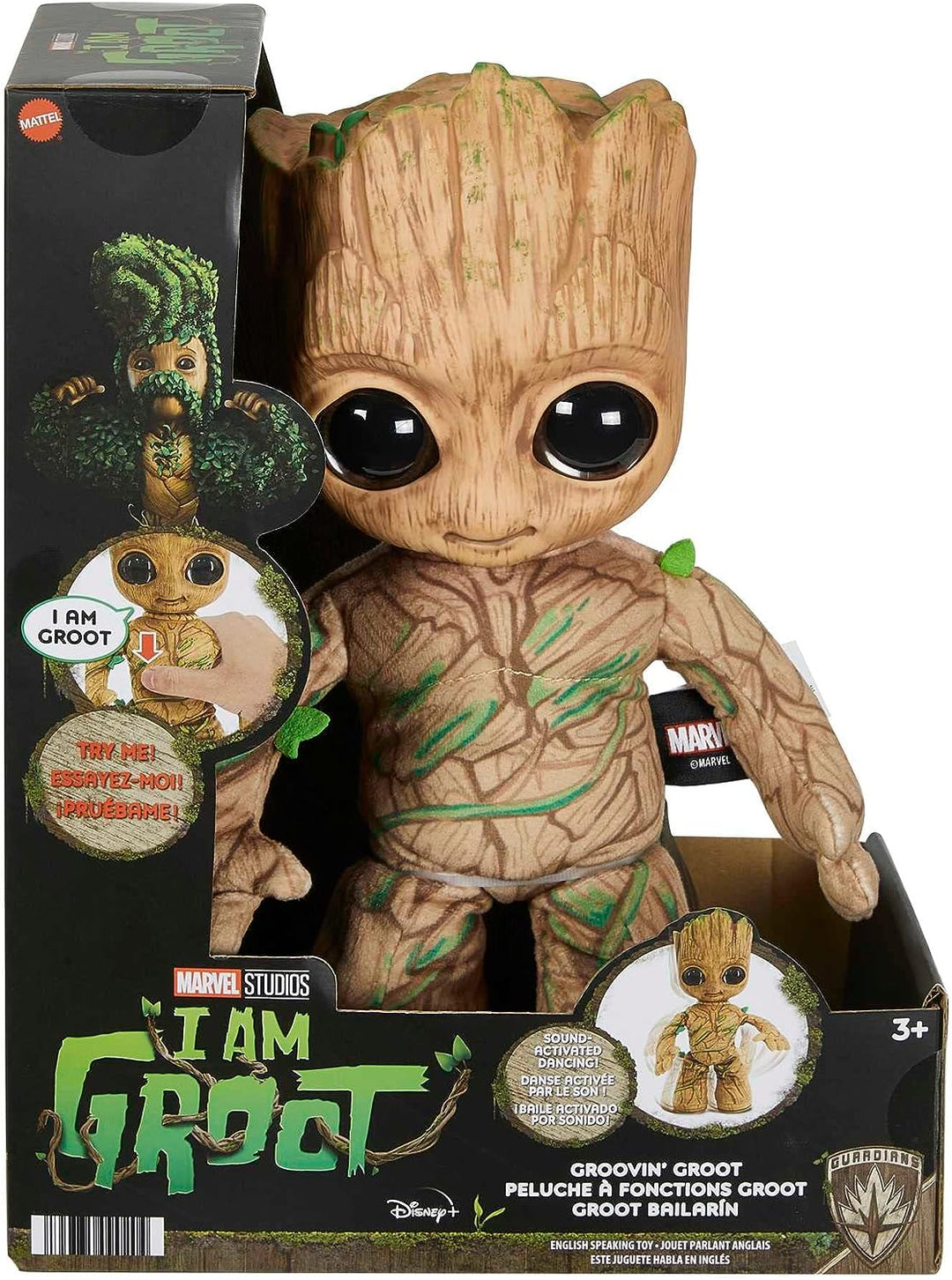 ?Marvel Plush, Groovin' Groot Dancing and Talking Plüschfigur von Disney+ Seri