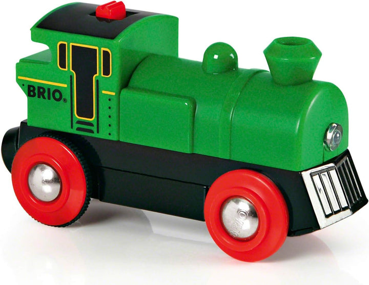 BRIO World Battery Powered Train Engine for Kids Age 3 Years Up - Compatible with all BRIO Railway Sets & Accessories