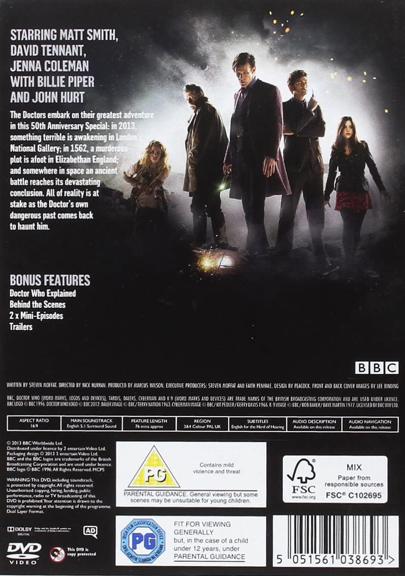 Doctor Who: Der Tag des Doktors – Special zum 50-jährigen Jubiläum [DVD]