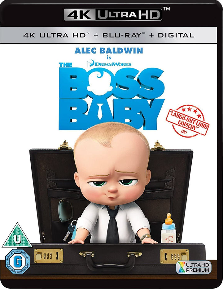 The Boss Baby [2017] - Family/Comedy [Blu-ray]