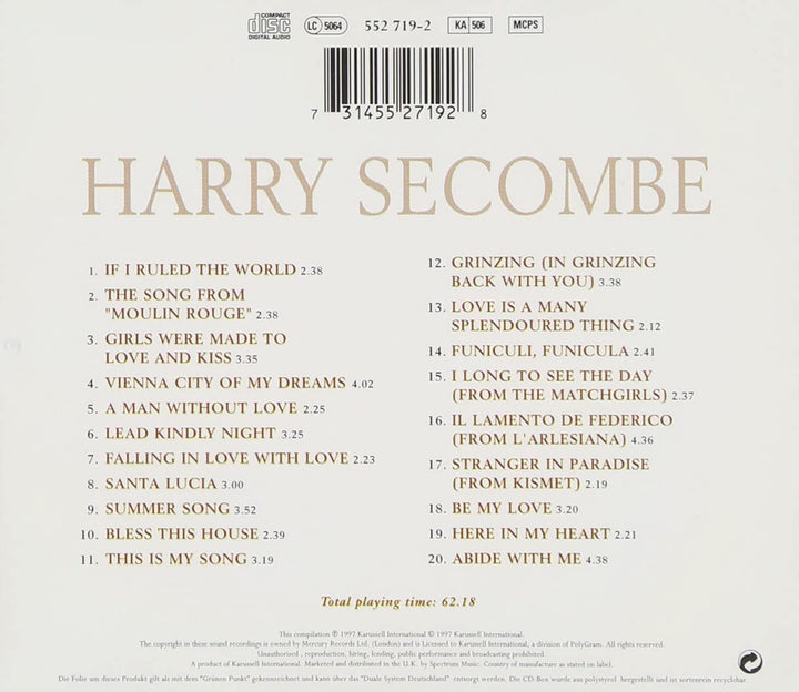 Harry Secombe – The Very Best Of [Audio-CD]