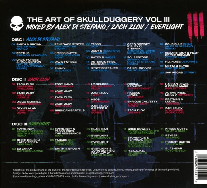 Die Kunst des Skullduggery Vol. III [Audio-CD]