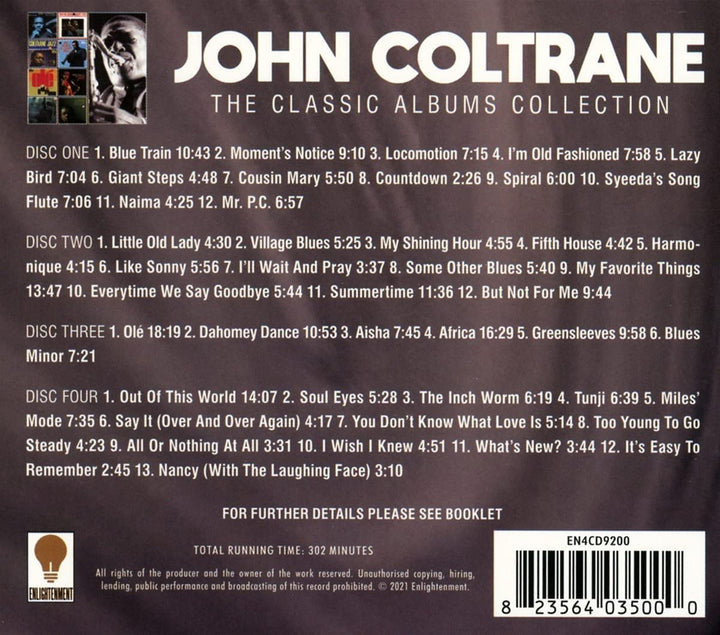 John Coltrane – The Classic Albums Collection (4 CD) [Audio-CD]